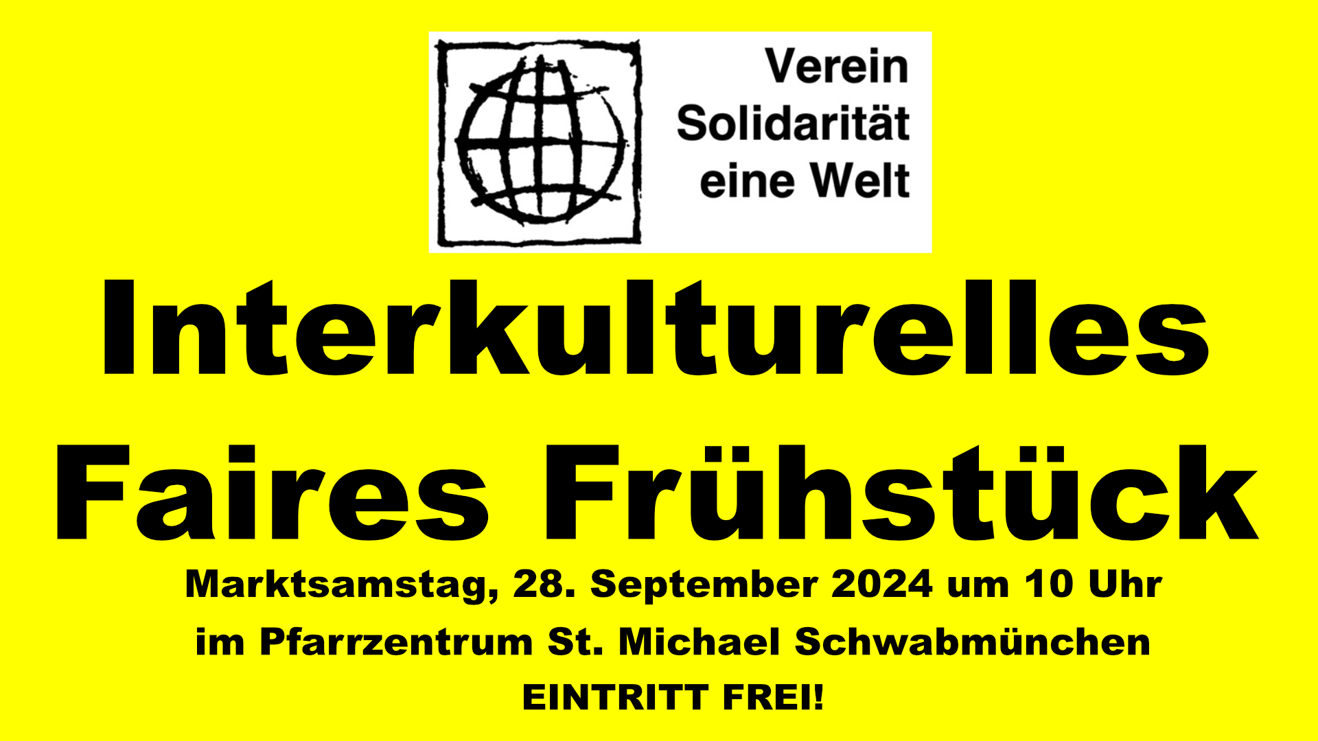 Faires Frühstück im kath. Pfarrzentrum St. Micael und Schwabmünchen